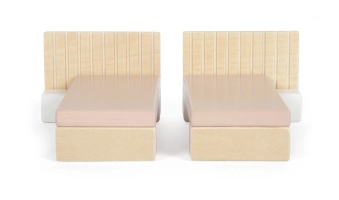 Petit pied Meubles pour maison de poupée Chambre à coucher