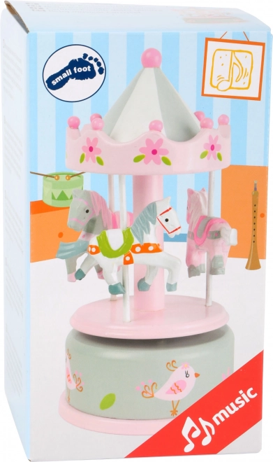 Petit Manège Musique Lapin Rose