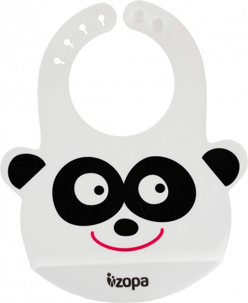 Bavoir en silicone Panda