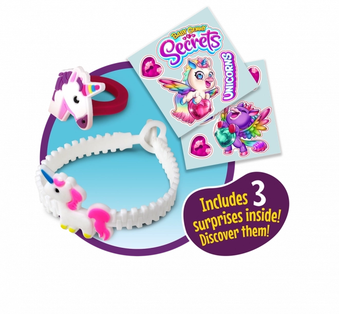 Baby Gemmy licorne avec surprise