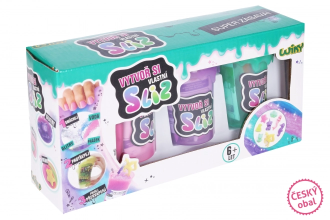 Ensemble créatif pour fabriquer du slime