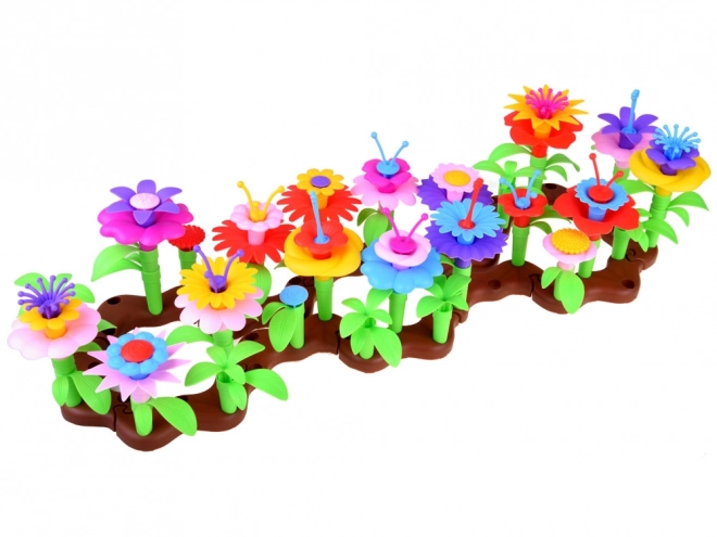 Jeux de construction de fleurs créatives