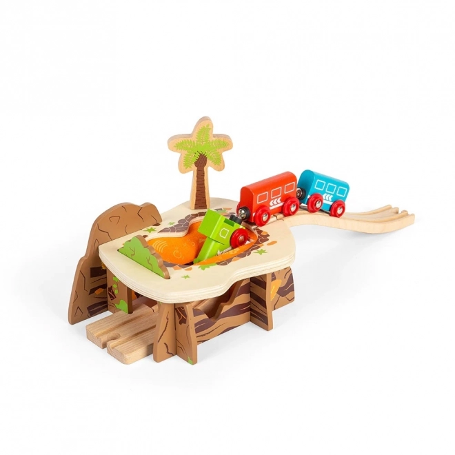 Tunnel de lave Bigjigs Rail