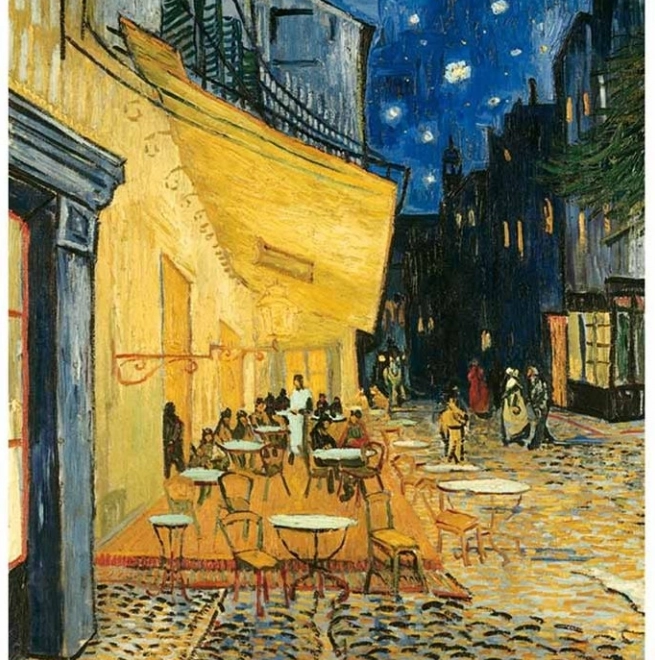 Collection d'Art de Puzzle : Terrasse de Café la Nuit 1000 Pièces