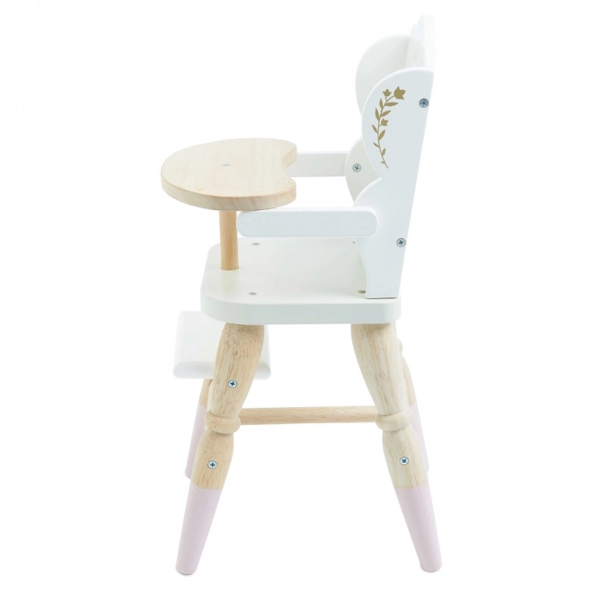 Chaise haute en bois pour poupées Le Toy Van