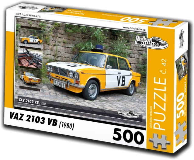 Puzzle Rétro-voitures VAZ 2103 VB (1980) – 500 pièces