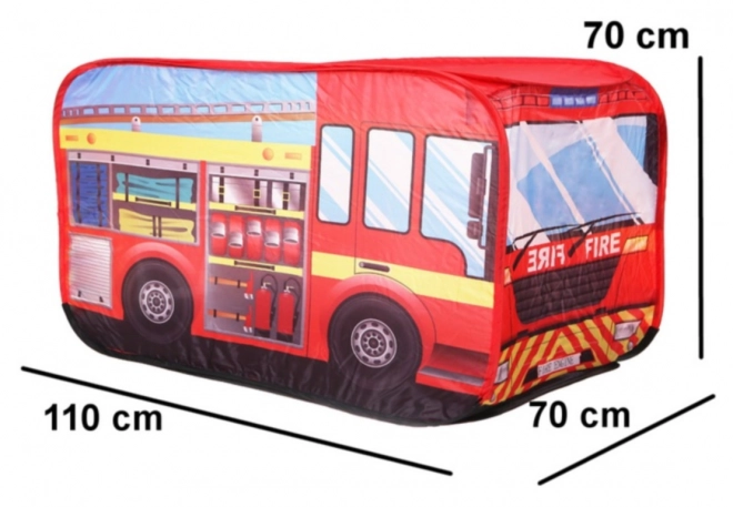 PIXINO Tente pour enfants Camion de pompier