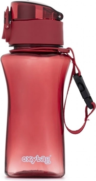 Bouteille OXY TWiST 400 ml rouge pastel