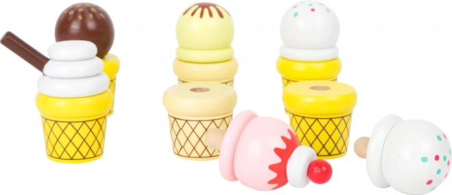 Petit stand de glaces Foot