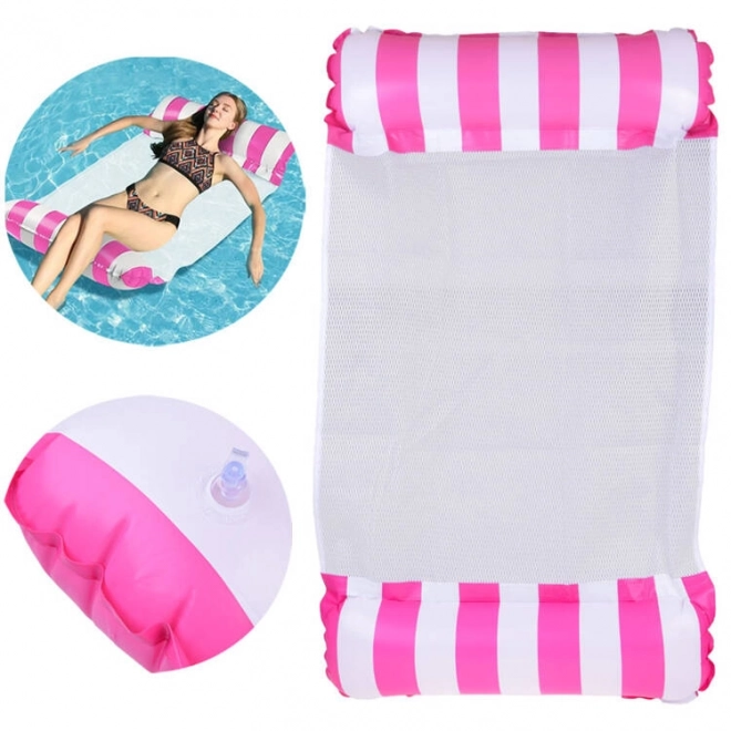 Matelas gonflable arc-en-ciel pour l'eau