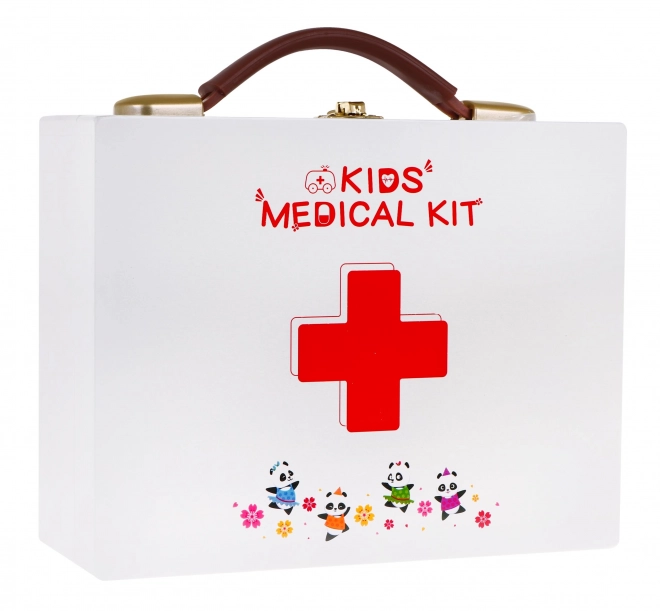 Ensemble médical en bois pour enfants 3+ avec accessoires 30 pièces