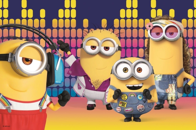 Puzzle 60 pièces avec motif MINIONS : ils mettent le bazar (TREFL)