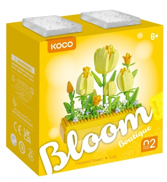 Jeu de construction Tulipes KOCO
