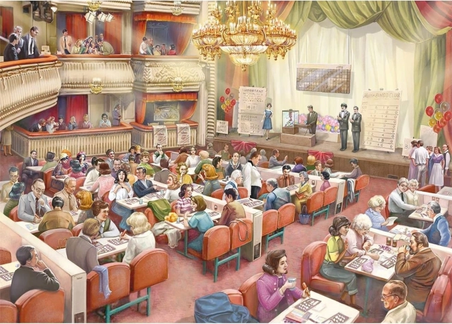 Puzzle Salle de bingo 1000 pièces