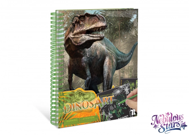 Journal à gratter Dinosaures Nebulous Stars