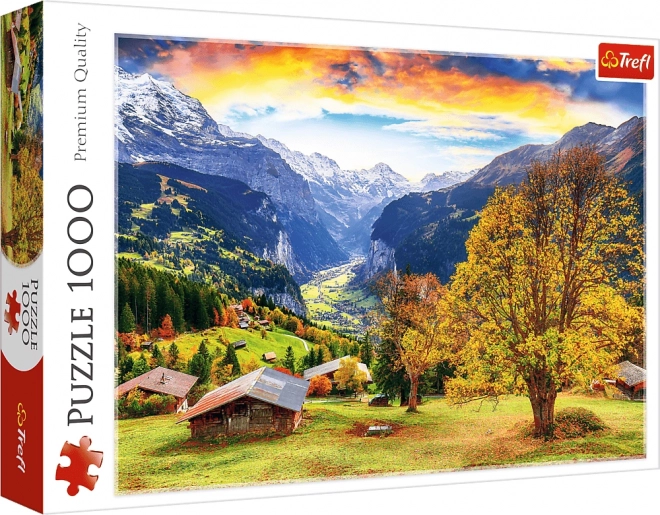 Puzzle 1000 pièces Village alpin pittoresque