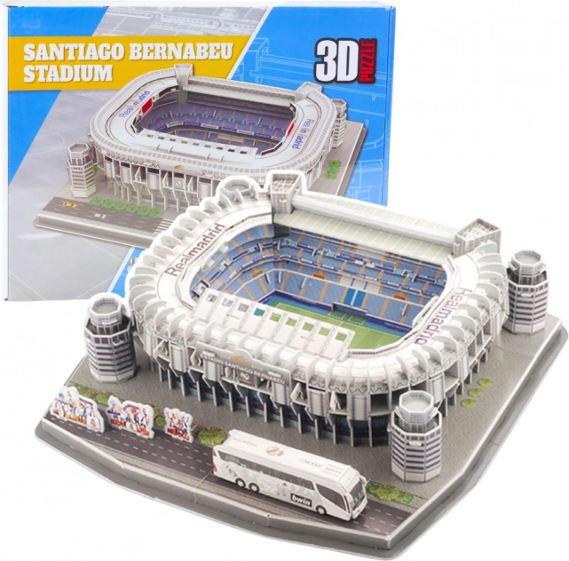 Puzzle 3D Stade Santiago Bernabéu Real Madrid 101 pièces