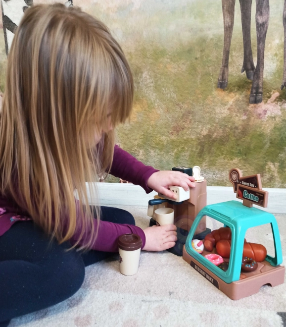 Cafetière ludique pour enfants avec accessoires WOOPIE