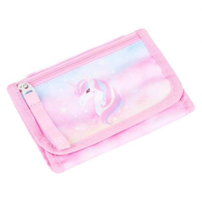 Portefeuille BAAGL pour le cou Rainbow Unicorn