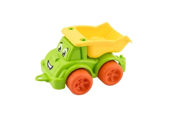 Camion à benne basculante de construction en plastique 3 couleurs 22x13x10cm 12m+