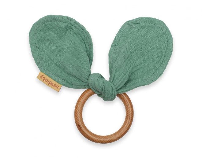 Anneau de dentition New Baby Ears couleur menthe