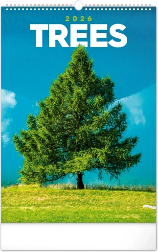 Calendrier mural Notique Arbres 2026