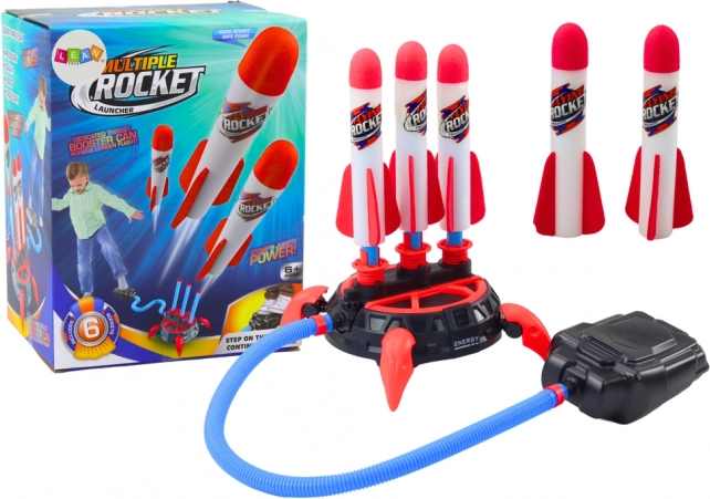 Lanceur de fusées en mousse pour enfants