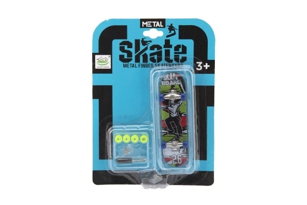 Skateboard à doigts vissable avec accessoires - 9 cm