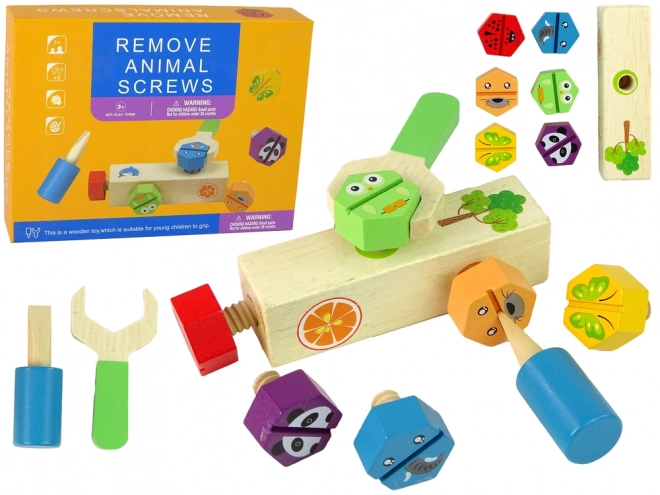 Set de jouets à visser en bois DIY