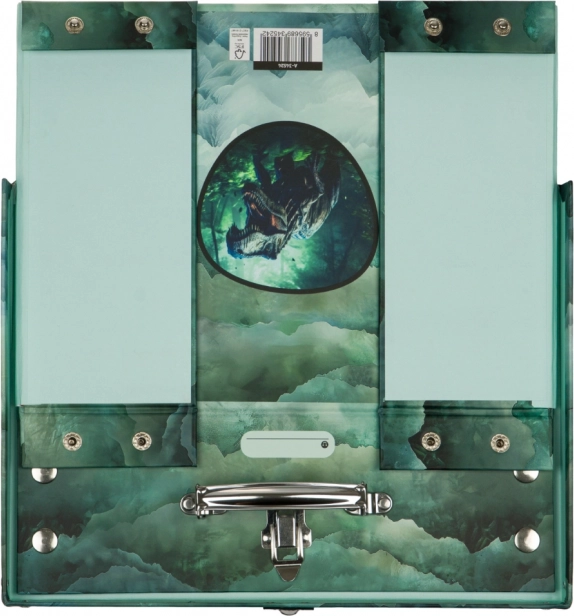 Valise scolaire pliable Dino avec ferrure