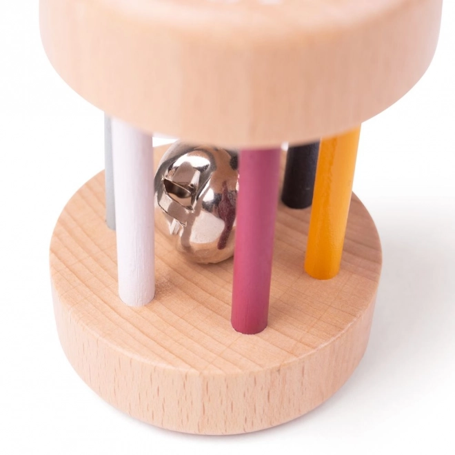 Hochet en bois pour enfants