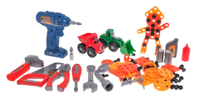 Accessoires 181 pièces et véhicules de chantier