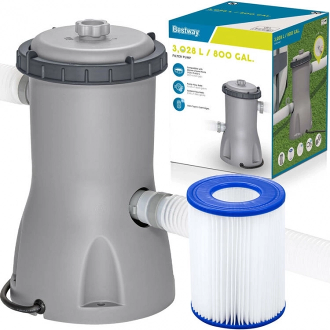 Pompe de filtration Bestway pour piscines 3028 l/h
