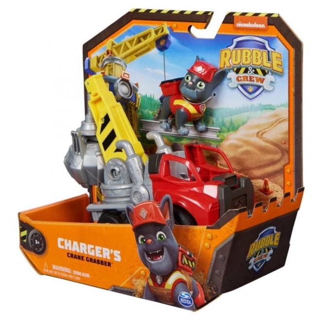 Véhicule Pat' Patrouille Rubble et son équipe Grue
