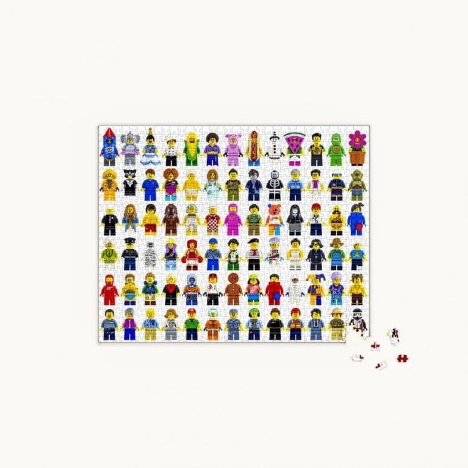 CHRONICLE BOOKS Puzzle LEGOae Minifigurines 1000 pie8ces