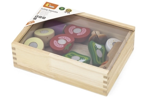 Kit de découpe en bois - légumes pour enfants