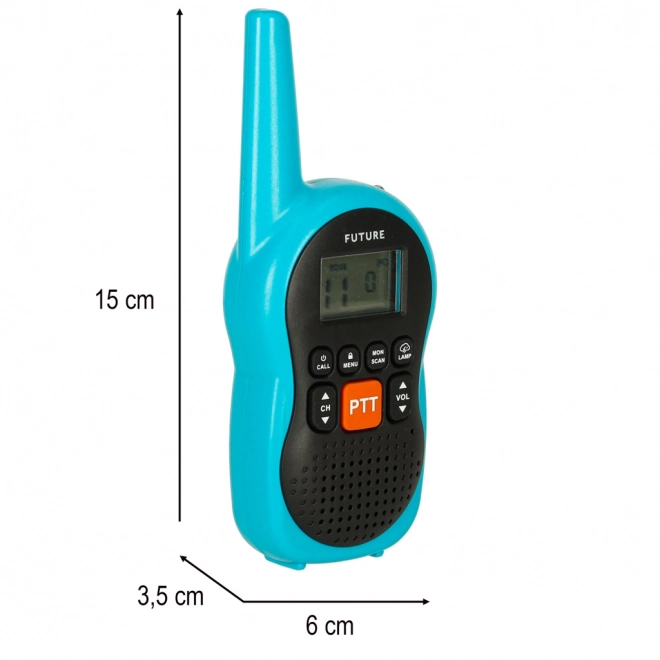 Émetteurs-Récepteurs à Ondes Courtes pour Enfants avec Portée de 3 km, Set de 2 Pièces