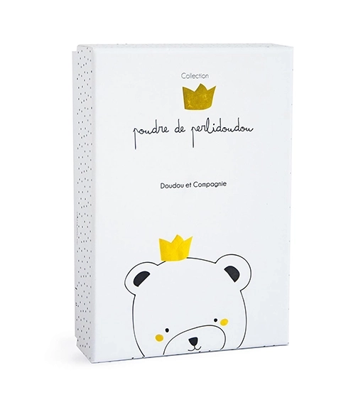 Coffret cadeau ours en peluche avec attache-tétine