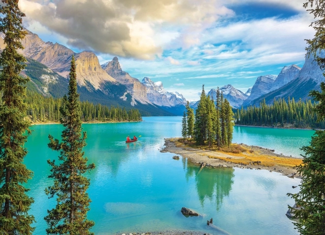 Puzzle Maligne Lake, Alberta 1000 pièces