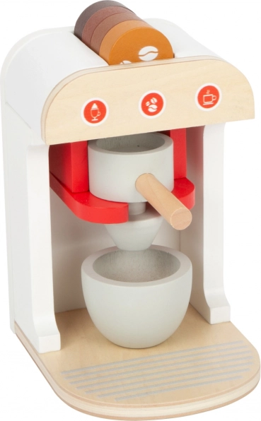 Cafetière avec capsules et levier