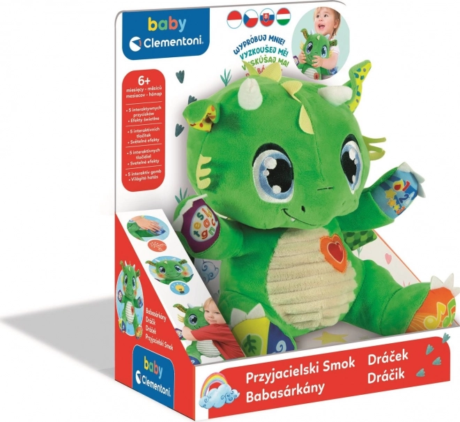 CLEMENTONI BABY Dráčí Interactif CZ,SK,HU,PL