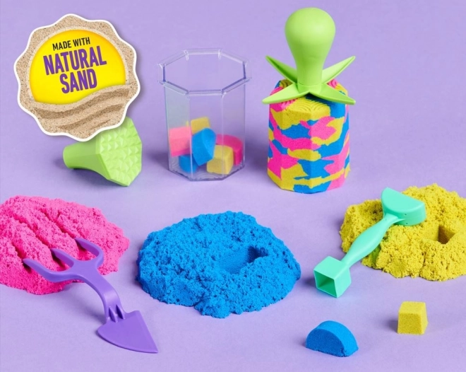 Kit de création avec sable cinétique