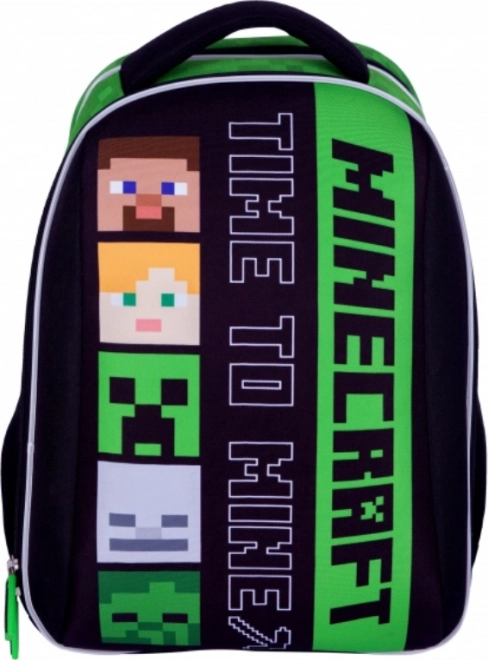 Sac à dos scolaire Minecraft Time To Mine