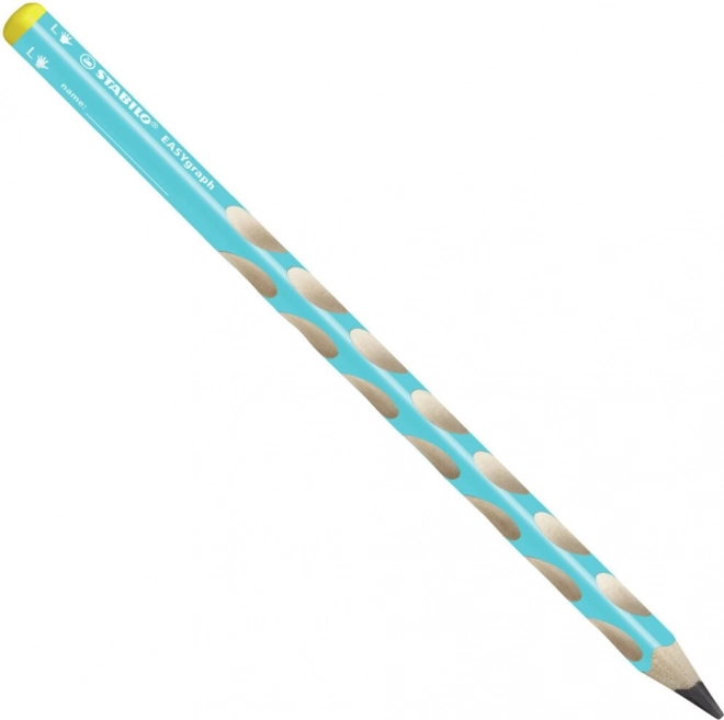 Crayon ergonomique STABILO EASYgraph pour gauchers bleu