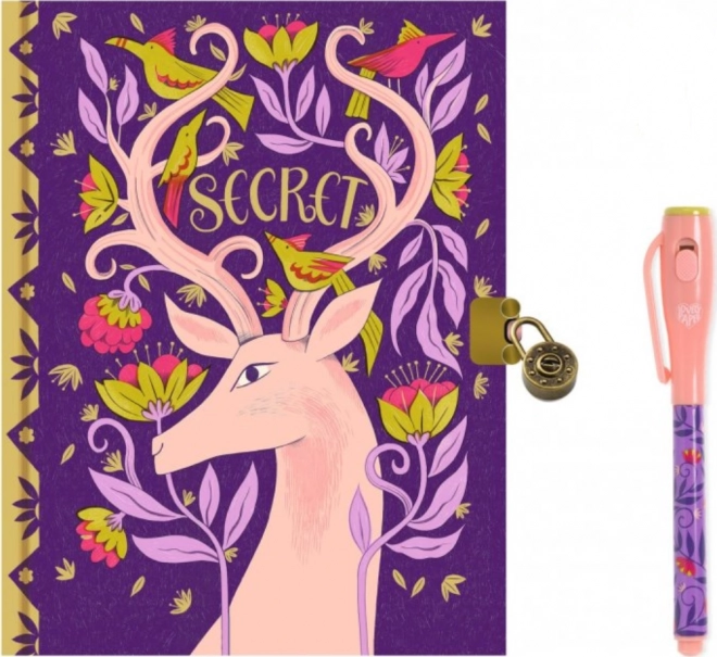 DJECO Journal secret avec stylo magique - La Mystérieuse Melissa