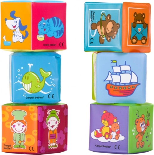 Des illustrations joyeuses stimulent les sens et le vocabulaire