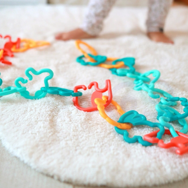 Woopie jouets sensoriels pour bébés - chaîne animale 24 pcs