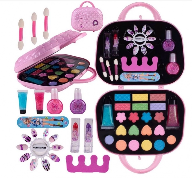 Woopie Art&Fun ensemble cosmétique pour enfants dans une trousse cosmétique