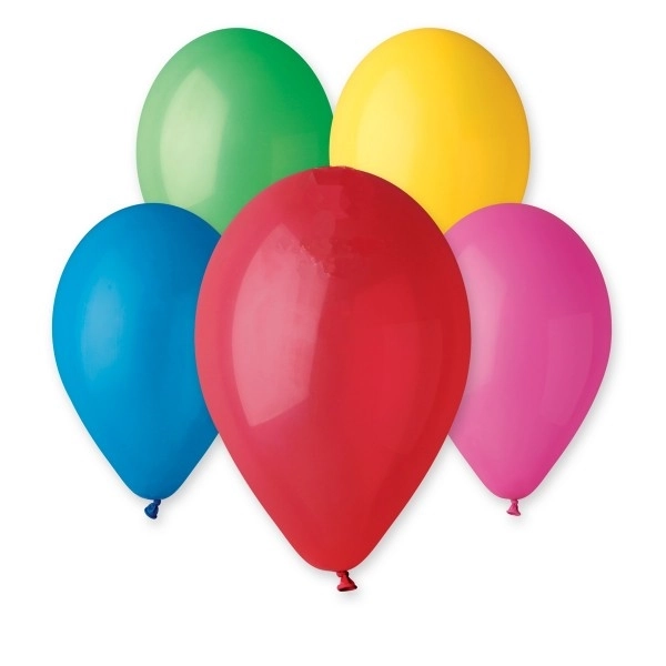 Ballons colorés gonflables - lot de 10