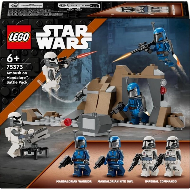 LEGO Star Wars 75373 Ensemble de Bataille Embuscade sur Mandalore